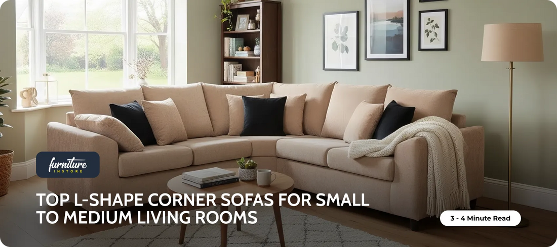 Top L-Shape Corner Sofas for Small to Medium Living Rooms
