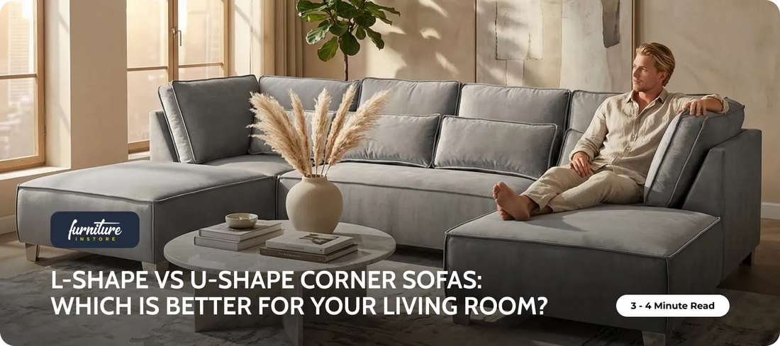 L-Shape vs U-Shape Corner Sofas