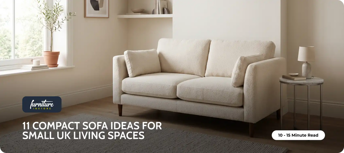 11 Compact Sofa Ideas for Small UK Living Spaces