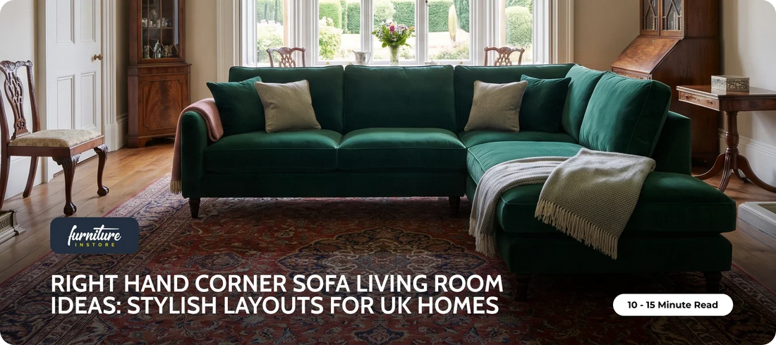 Right Hand Corner Sofa Living Room Ideas: Stylish Layouts for UK Homes