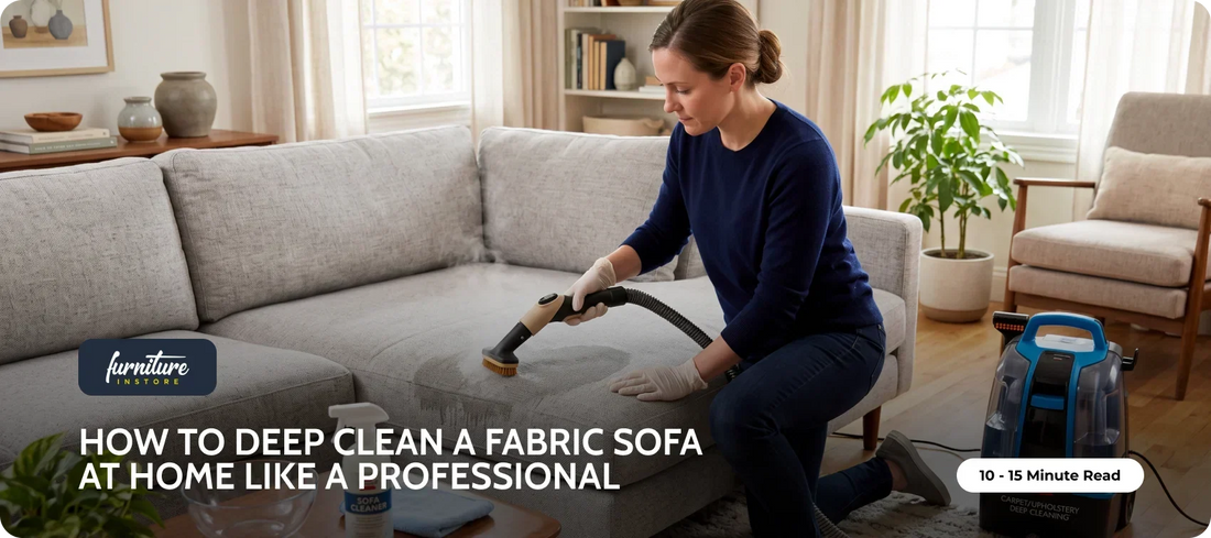 How to Deep Clean a Sofa at Home: Step-by-Step Guide