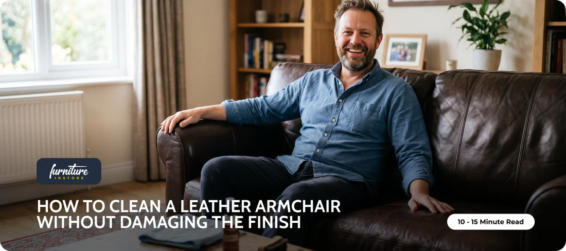 How to Clean a Leather Armchair Without Damaging the Finish