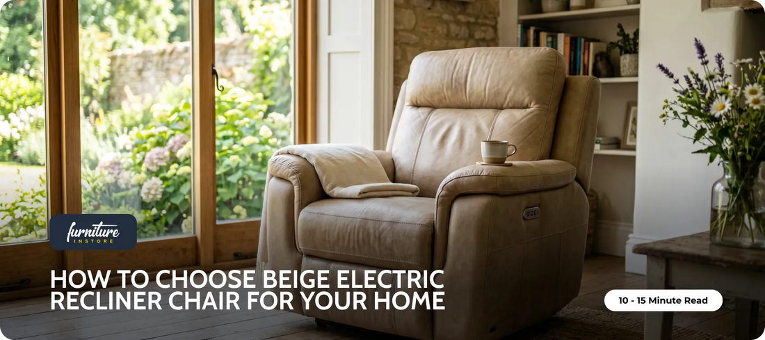 How to Choose the Perfect Beige Electric Recliner Chair for Your Home