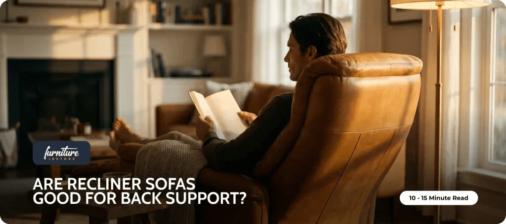 Are Recliner Sofas Good for Back Support