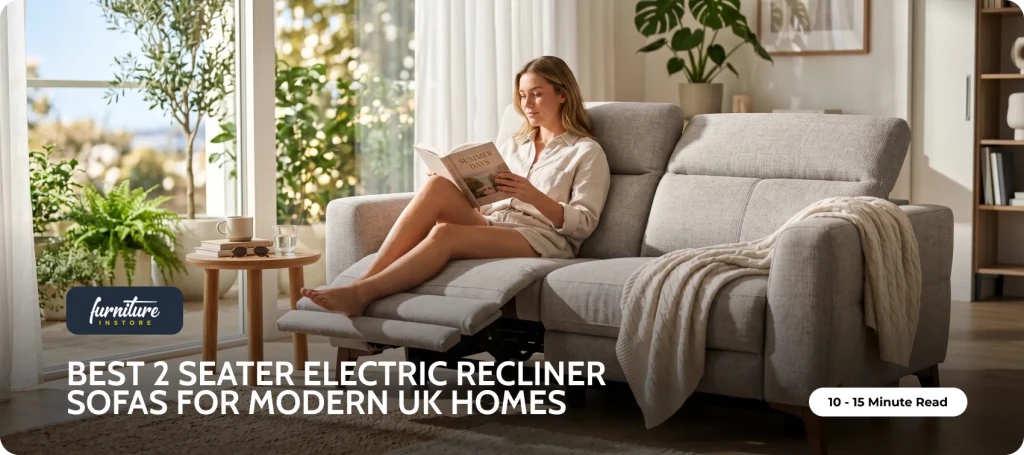Best 2 Seater Electric Recliner Sofas for Modern UK Homes - Furniture Instore