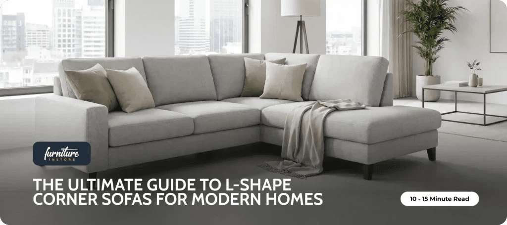 Choosing the Right Size L-Shape Corner Sofa for Your Room - Furniture Instore