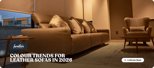 Colour Trends for Leather Sofas in 2026 - Furniture Instore