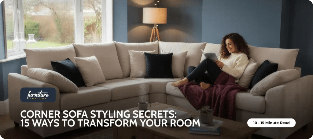 Corner Sofa Styling Secrets: 15 Stunning Ways to Transform Your Living Room in the UK - Furniture Instore