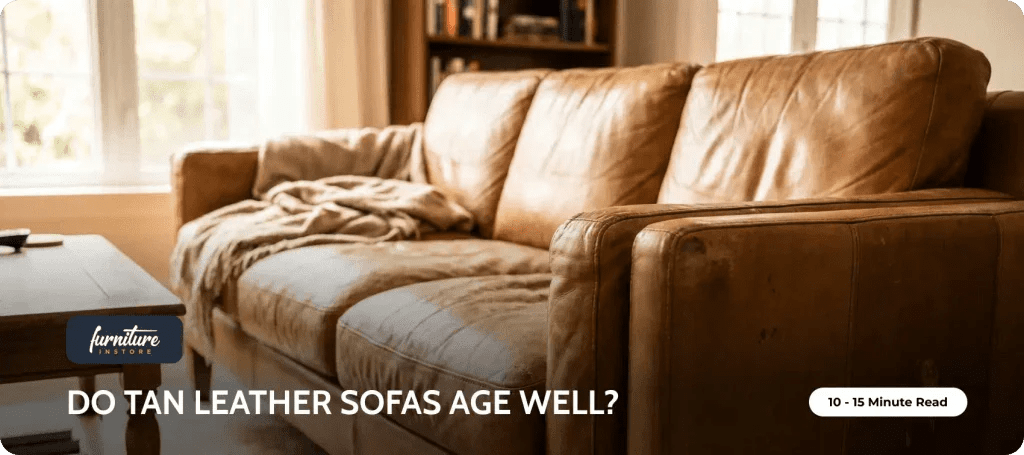 Do Tan Leather Sofas Age Well