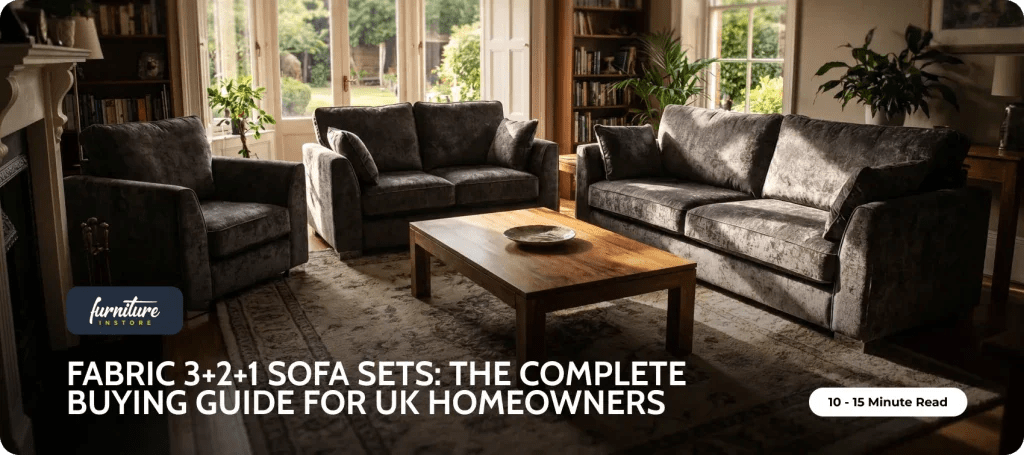 Fabric 3+2+1 Sofa Sets: The Complete Buying Guide for UK Homeowners - Furniture Instore