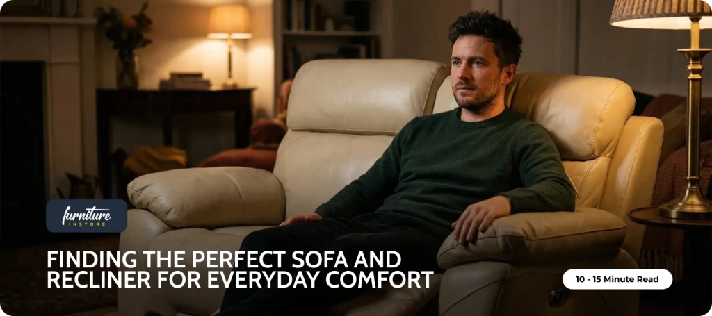 Finding the Perfect Sofa and Recliner for Everyday Comfort - Furniture Instore