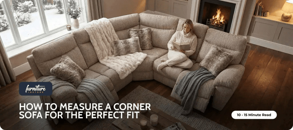 How to Measure a Corner Sofa | Perfect Fit Guide UK
