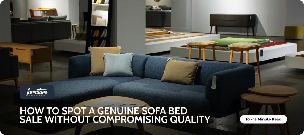 How to Spot a Genuine Sofa Bed Sale Without Compromising Quality - Furniture Instore