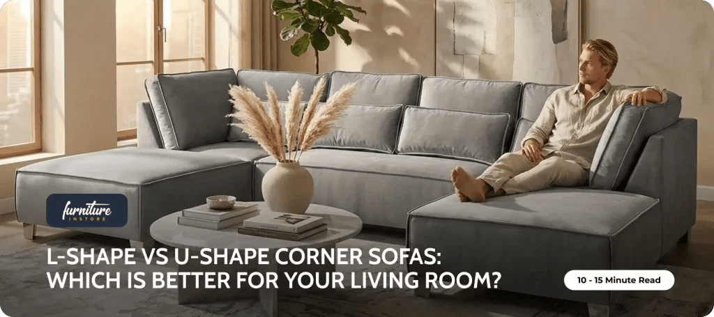 L-Shape vs U-Shape Corner Sofas: Which Is Better for Your Living Room? - Furniture Instore