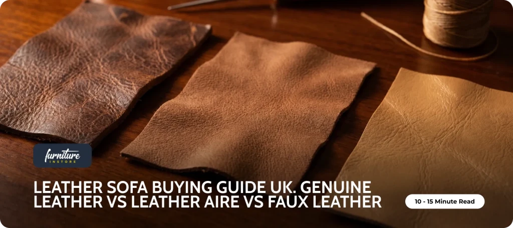 Leather Sofa Buying Guide UK — Furniture Instore feature image