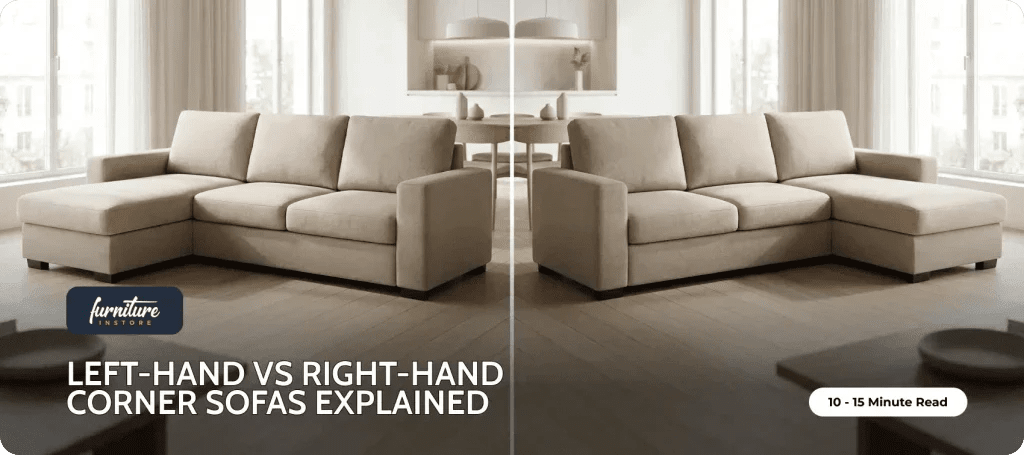 Left-Hand vs Right-Hand Corner Sofas Explained - Furniture Instore