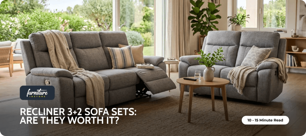 Recliner 3+2 Sofa Sets: Are They Worth It for Home Relaxation? - Furniture Instore