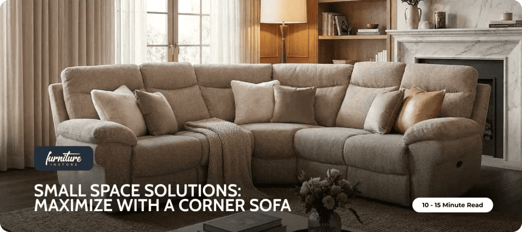 Small Space Solutions: Maximise Your Living Room with a Corner Sofa - Furniture Instore