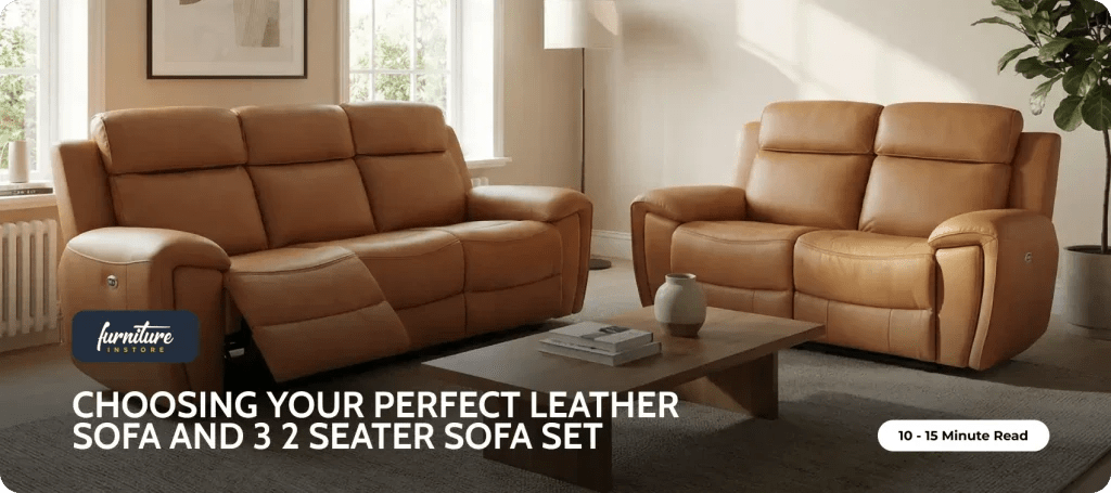 The Definitive Guide to Choosing Your Perfect Leather Sofa and 3+2 Seater Sofa Set - Furniture Instore