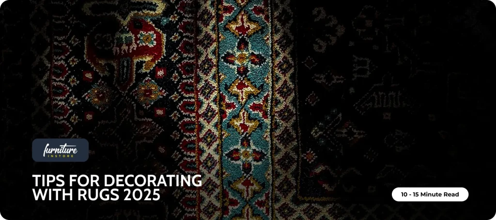 Tips for decorating with rugs 2025 - Furniture Instore