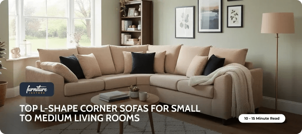 Top L-Shape Corner Sofas for Small to Medium Living Rooms - Furniture Instore