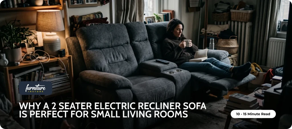 Why a 2 Seater Electric Recliner Sofa Is Perfect for Small Living Rooms - Furniture Instore