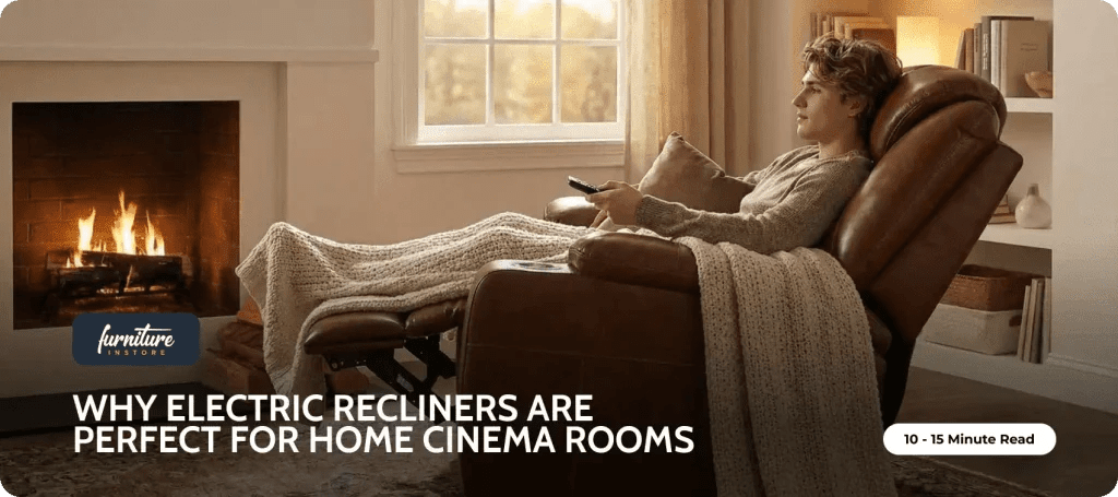 Why Electric Recliners Are Perfect for Home Cinema Rooms - Furniture Instore