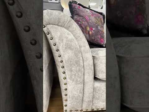 Canterbury Truffle  Fabric Armchair