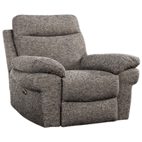 Tanya Brown Fabric Electric Recliner 3+2+1 Seater Sofa Set - Furniture Instore