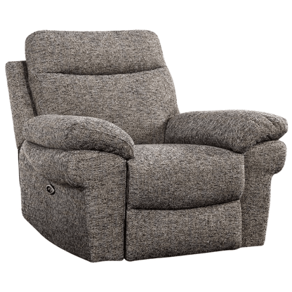 Tanya Brown Fabric Electric Recliner 3+2+1 Seater Sofa Set - Furniture Instore