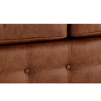 Oakland Tan Suede 3+3 Seater Sofa Set - Furniture Instore