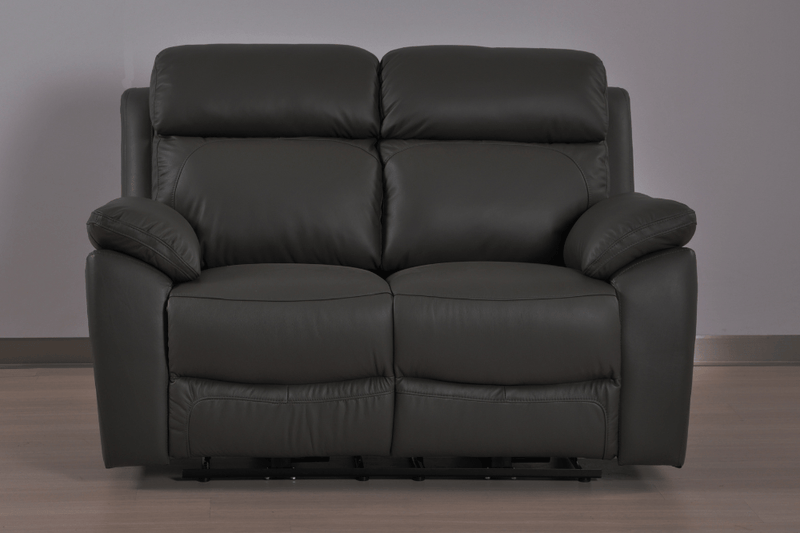 Dandrea Genuine Leather Grey Electric Power Recliner 3+2 Seater Sofa Set - Furniture Instore