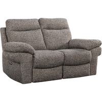 Tanya Brown Fabric Electric Recliner 3+2 Seater Sofa Set - Furniture Instore