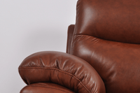 Vantage Genuine Leather Tan 3+3 Seater Sofa Set - Furniture Instore