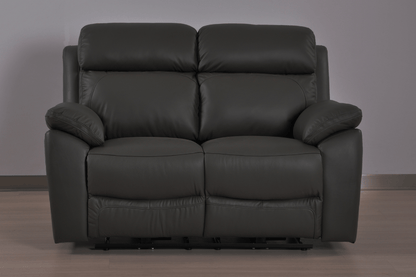 Dandrea Genuine Leather Grey Electric Power Recliner 2+1+1 Seater Sofa Set - Furniture Instore