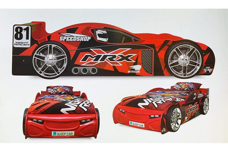 Racing Car Bed Red - Furniture Instore