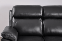 Dandrea Genuine Leather Black Electric Power Recliner 3+2+1 Seater Sofa Set - Furniture Instore