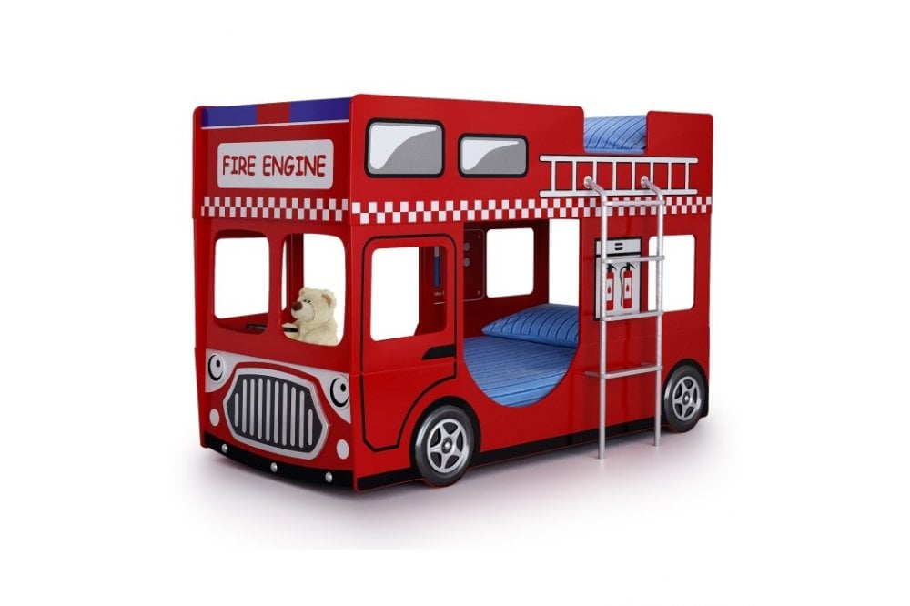 Fire Engine Bunk Bed - Furniture Instore