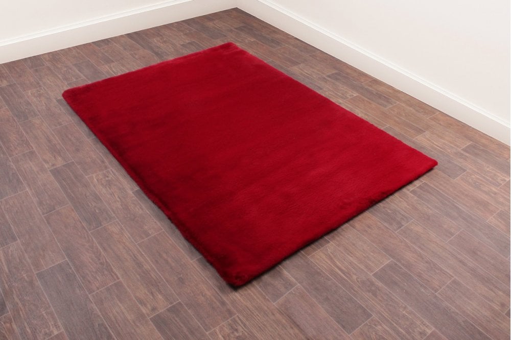 Plain Luxe Faux Fur Rug Rug Collection