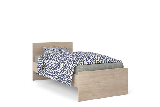 Naia Single Bed 3ft (90x190) Jackson Hickory Oak structure