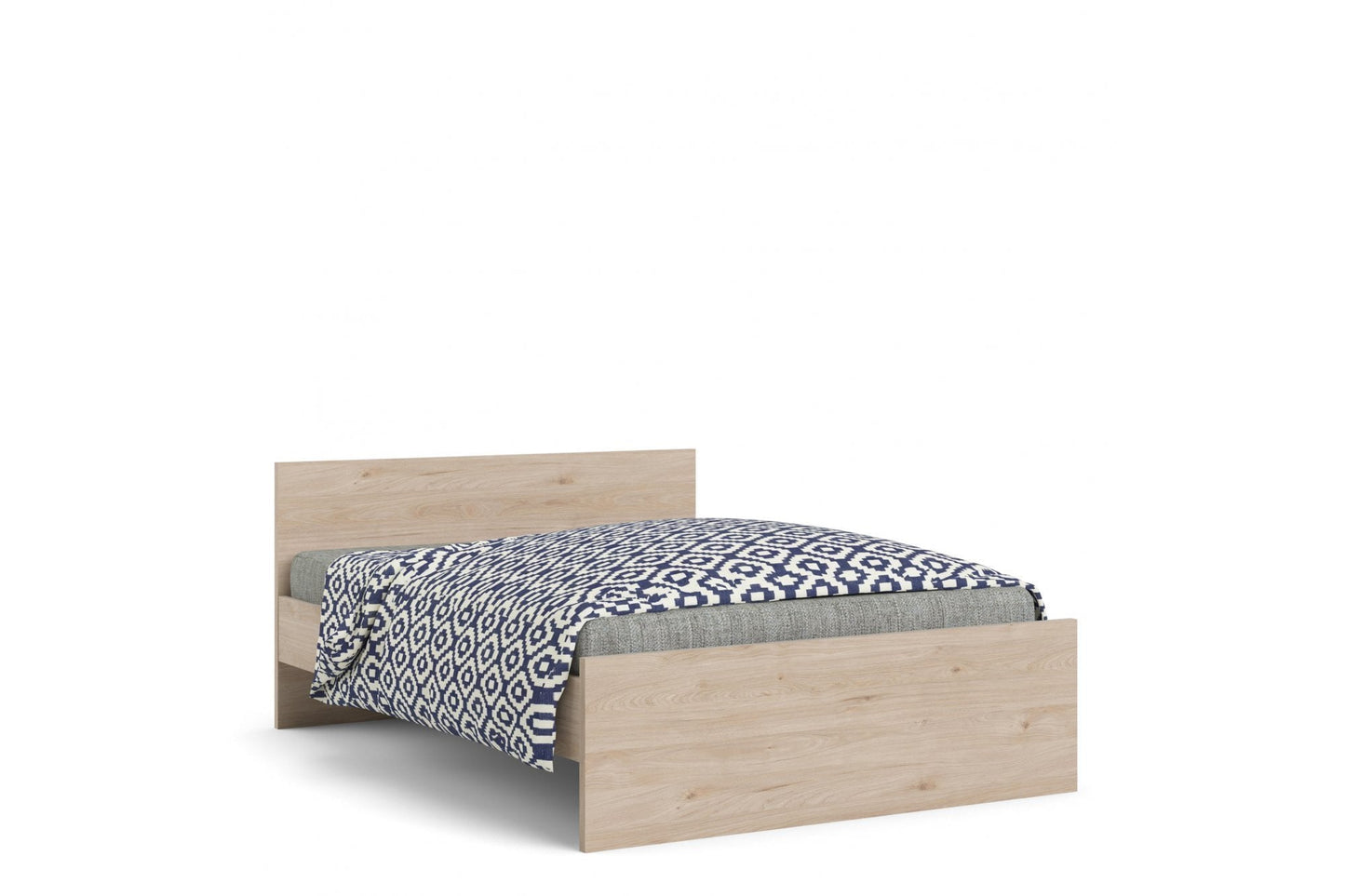 Naia Double Bed 4ft6 (140x190) Jackson Hickory Oak structure