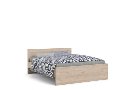 Naia Euro King Bed (160x200) Jackson Hickory Oak structure