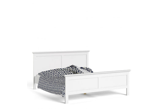 Paris Super King Bed (180 x 200) in White