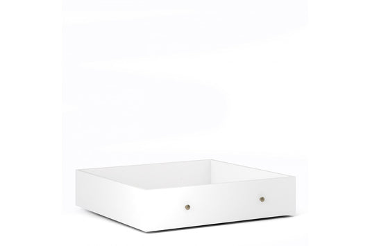Paris Underbed Storage Drawer for Single Bed in White