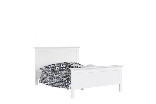 Paris King Bed (160 x 200) in White