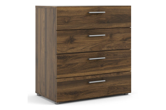Pepe Chest of 4 Drawers in Walnut