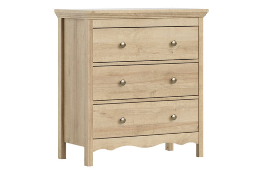 Silkeborg Chest of 3 Drawers in Riviera Oak