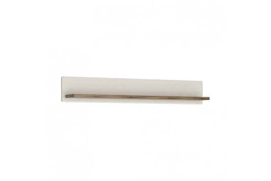 Toledo wallshelf in White and Oak