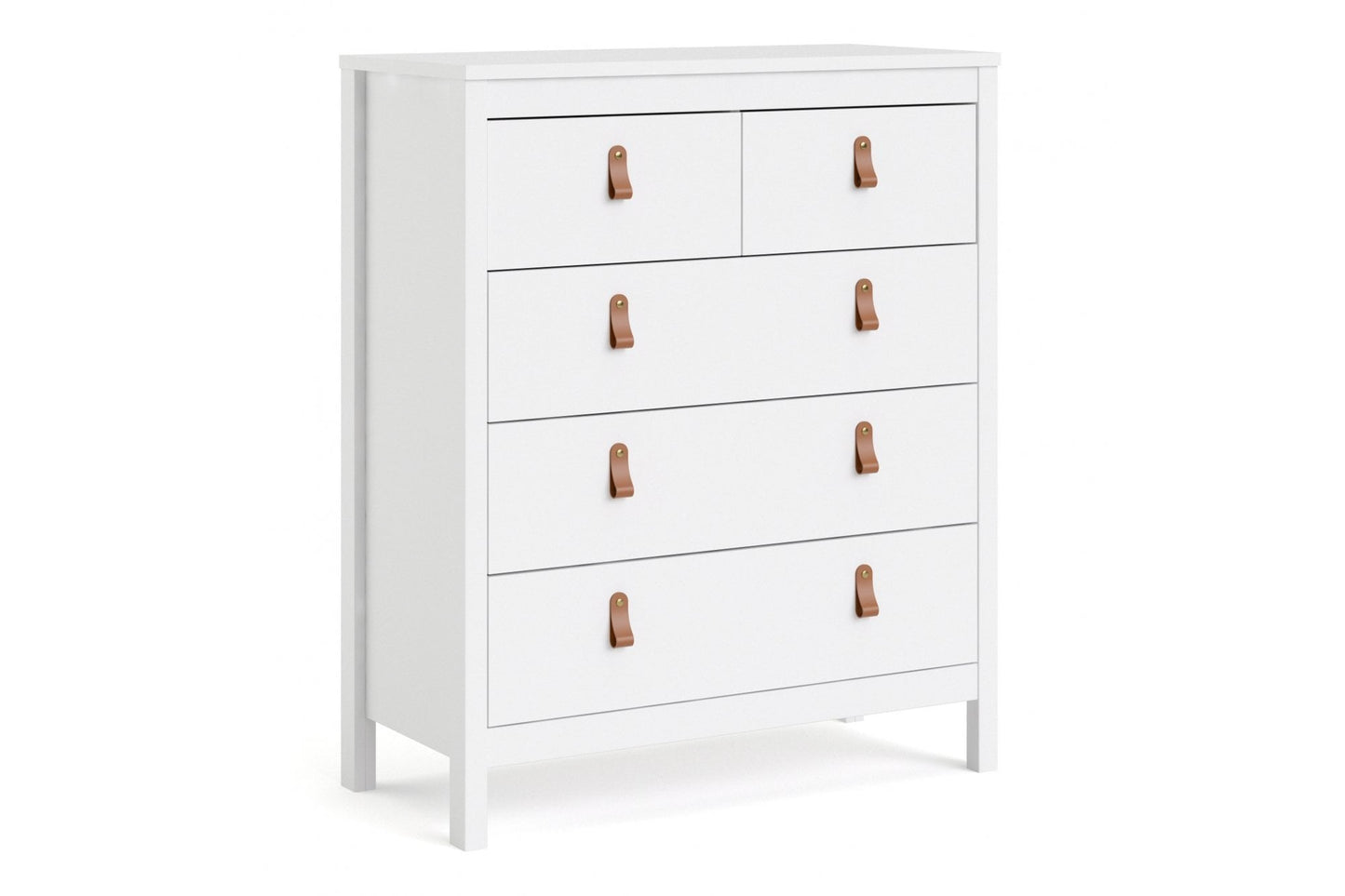 Barcelona Chest 3+2 drawers in White