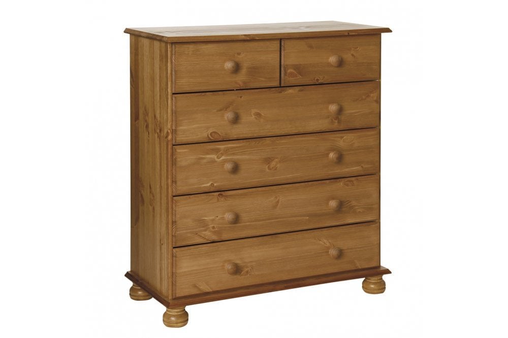 Copenhagen 2 + 4 Drawer Chest in Pine